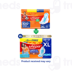 Whisper Choice Xl Pads Mega Pack 36 Pads Whisper Choice Xl Pads Mega Pack 36 Pads