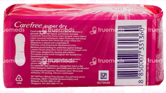 Carefree Super Dry Unscented Panty Liners 20