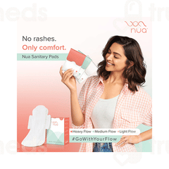 Nua Ultra Thin 3xl 5l 4r Sanitary Pad Pack Of 12