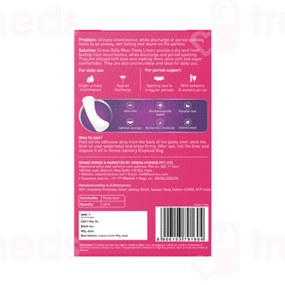 Sirona Dry Comfort Panty Liners Large Pads 60