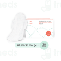 Nua Ultra Thin Xl Sanitary Pads 30 Nua Ultra Thin Xl Sanitary Pads 30