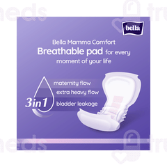 Bella Mamma Comfort 4 And 1 Fixing Briefs Plus Xxxl Plus Maternity Pads