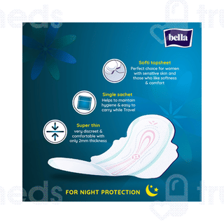Bella Perfecta Ultra Night Extra Soft Xxl Sanitary Pads 14