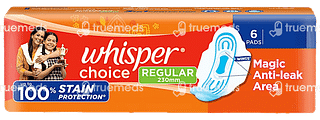 Whisper Choice Regular Sanitary Pad 6