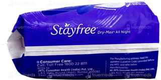Stayfree Dry Max Xxl All Night Ultra Dry Sanitary Pad 14