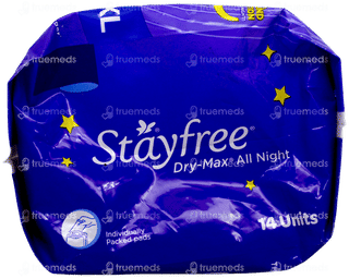 Stayfree Dry Max Xxl All Night Ultra Dry Sanitary Pad 14
