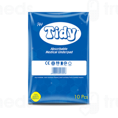 Ph Tidy Absorbable Medical Underpad Large 10