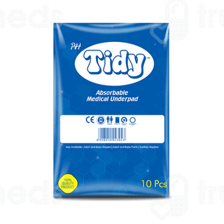 Ph Tidy Absorbable Medical Underpad Large 10