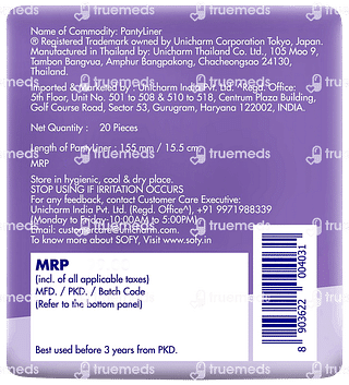 Sofy Daily Fresh Pantyliner 20