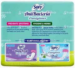 Sofy Antibacteria With Hygiene & Herbs Pantyliner 36