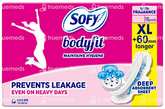 Sofy Bodyfit Xl+ 60mm Longer Sanitary Pads 18
