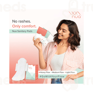 Nua Ultra Thin Xl Sanitary Pads 50