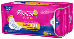 Femivin Ultra Xxl With Wide Wings Sanitary Pads 30 Femivin Ultra Xxl With Wide Wings Sanitary Pads 30
