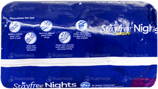 Stayfree Secure Nights Cottony Comfort Xxl Sanitary Pads 40