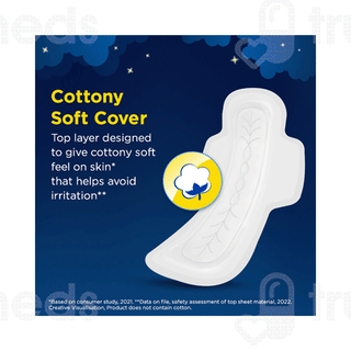 Stayfree Secure Nights Cottony Comfort Xxl Sanitary Pads 40
