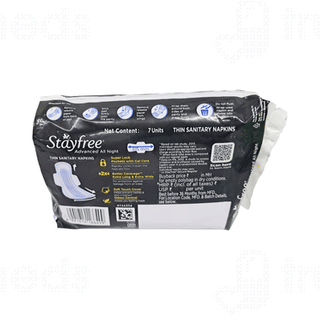 Stayfree Advanced All Nights Ultra Soft With Wings Xxl Sanitary Pad 7