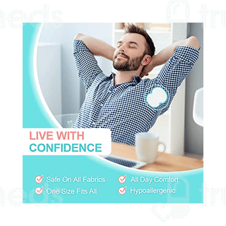 Ecommercehub Disposable Underarm Sweat Pads 12