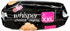 Whisper Choice Night Xxl Pads 6