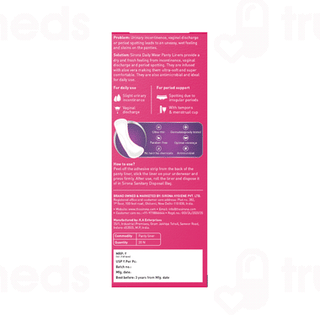 Sirona Daily Wear Large Panty Liners 20