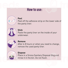 Sirona Daily Wear Large Panty Liners 20