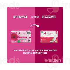 Everteen Daily Unscented 180Mm Panty Liners 30