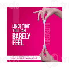 Everteen Daily Unscented 180Mm Panty Liners 30