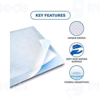 C Cure Premium Underpads With Gel Lock Technology Large Pad 10