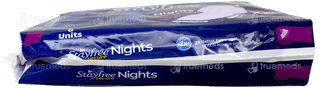 Stayfree Secure Nights Cottony Comfort Xxl Sanitary Pads 6