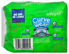 Whisper Ultra Upto No Gap No Leaks Xl Sanitary Pads 6