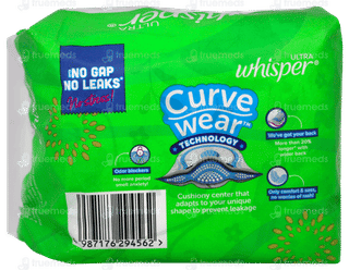 Whisper Ultra Upto No Gap No Leaks Xl Sanitary Pads 6