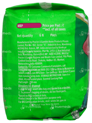 Whisper Ultra Upto No Gap No Leaks Xl Sanitary Pads 6