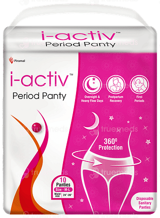 I-activ M-l Disposable Period Panty 10