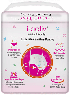 I-activ Xl-xxl Disposable Period Panty 10