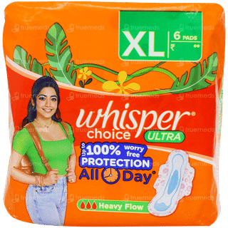 Whisper Choice Ultra Xl Sanitary Pads 6