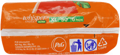 Whisper Choice Ultra Xl Sanitary Pads 6