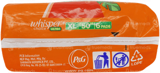 Whisper Choice Ultra Xl Sanitary Pads 6