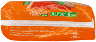 Whisper Choice Ultra Xl Sanitary Pads 6