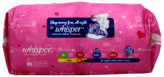 Whisper Ultra New Soft Skin Love Xl Sanitary Pads 30