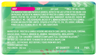 Whisper Ultra Upto No Gap No Leaks Xl + Sanitary Pads 30