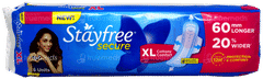 Stayfree  Secure Cottony Comfort Xl New Sanitary Pads 6