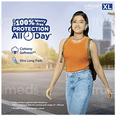 Whisper Choice Cottony Softness Xl Sanitary Pads 6