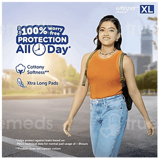 Whisper Choice Cottony Softness Xl Sanitary Pads 6