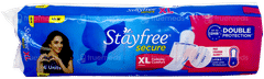 Stayfree Secure Cottony Comfort Xl New Double Protection Sanitary Pads 6 Stayfree Secure Cottony Comfort Xl New Double Protection Sanitary Pads 6