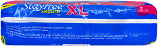 Stayfree Secure Nu Cottony Comfort Xl New Protection & Comfort Sanitary Pads 40