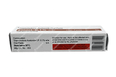 Cinort 0.1% Paste 5gm Cinort 0.1% Paste 5gm