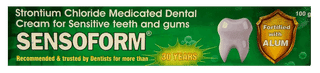 Sensoform Medicated Dental Cream 100Gm
