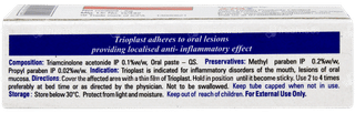 Trioplast Dental Paste 5gm
