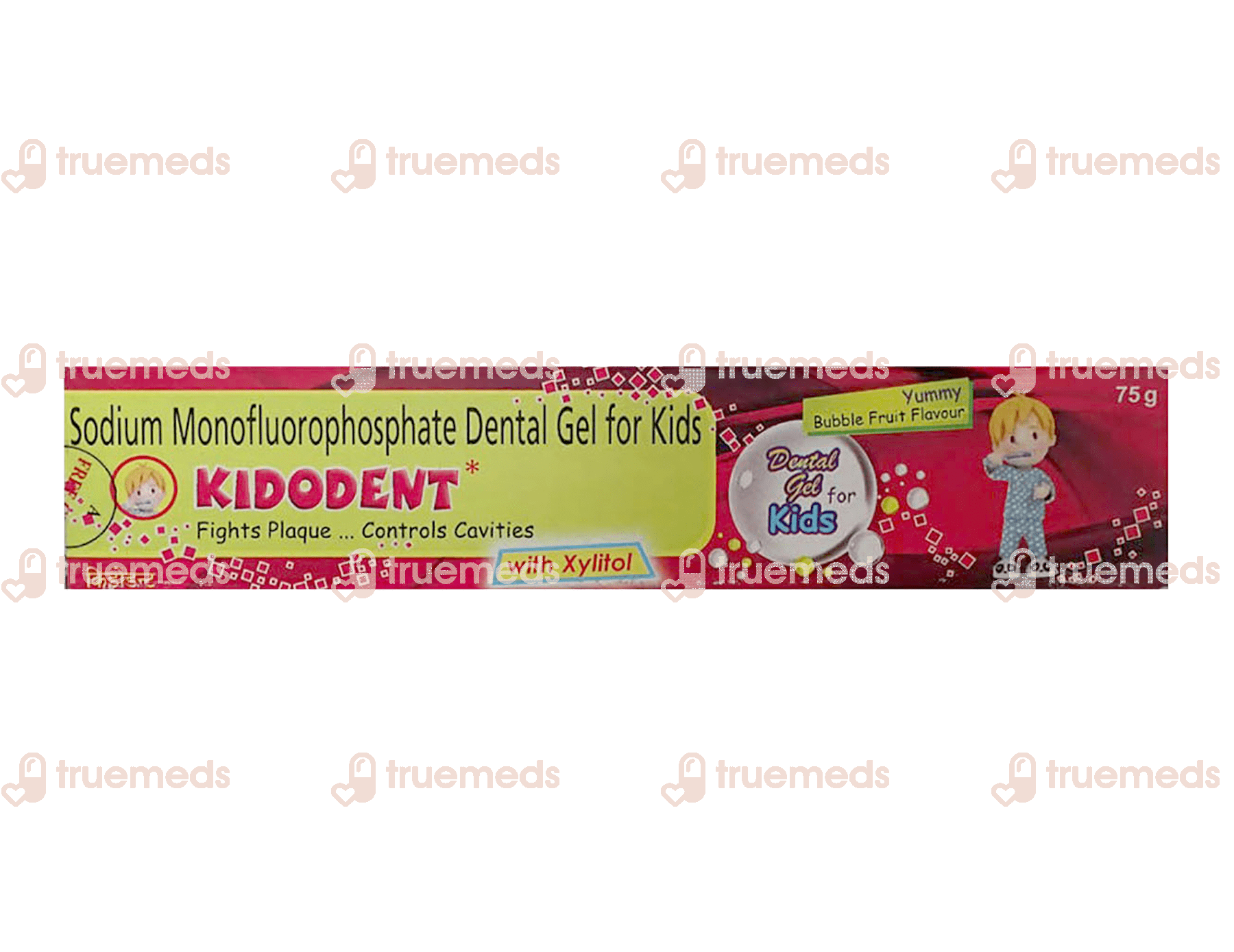 Kidodent Kids Dental Gel 75 Gm Uses, Side Effects, Dosage, Price
