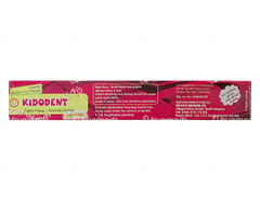 Kidodent Bubble Fruit Flavour Kids Dental Gel 75gm