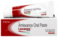 Lexanox Oral Paste 5gm Lexanox Oral Paste 5gm